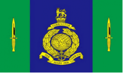 Signals Squadrons Royal Marines Flags